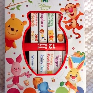 Disney Baby 9 Mini Books Storytime Winnie The Pooh